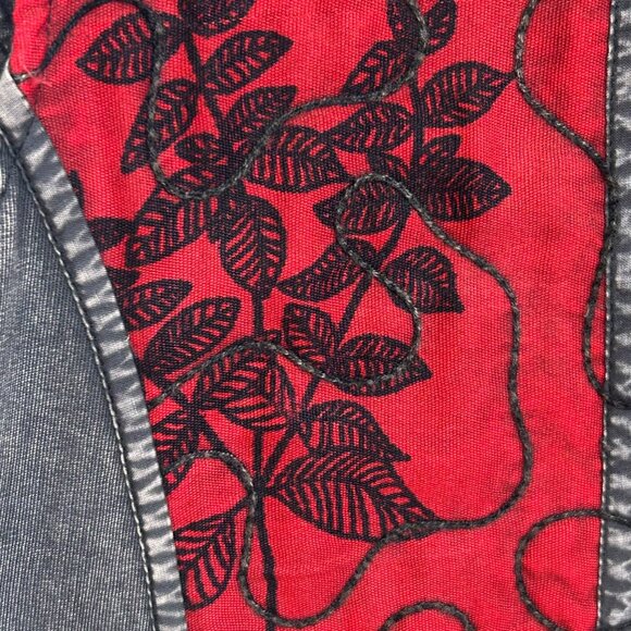 Parsley & Sage Womens Sleeveless Patchwork Vest tunic L 100%‎ Cotton long line - Picture 7 of 16